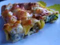 Cannelloni di carne ricetta della nonna, ripieni di un gustoso ragù e ricoperti di besciamella e formaggio fuso, un classico intramontabile.