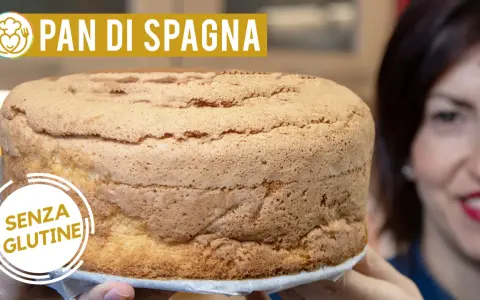 Un soffice pan di spagna senza glutine, perfetto per ogni occasione.